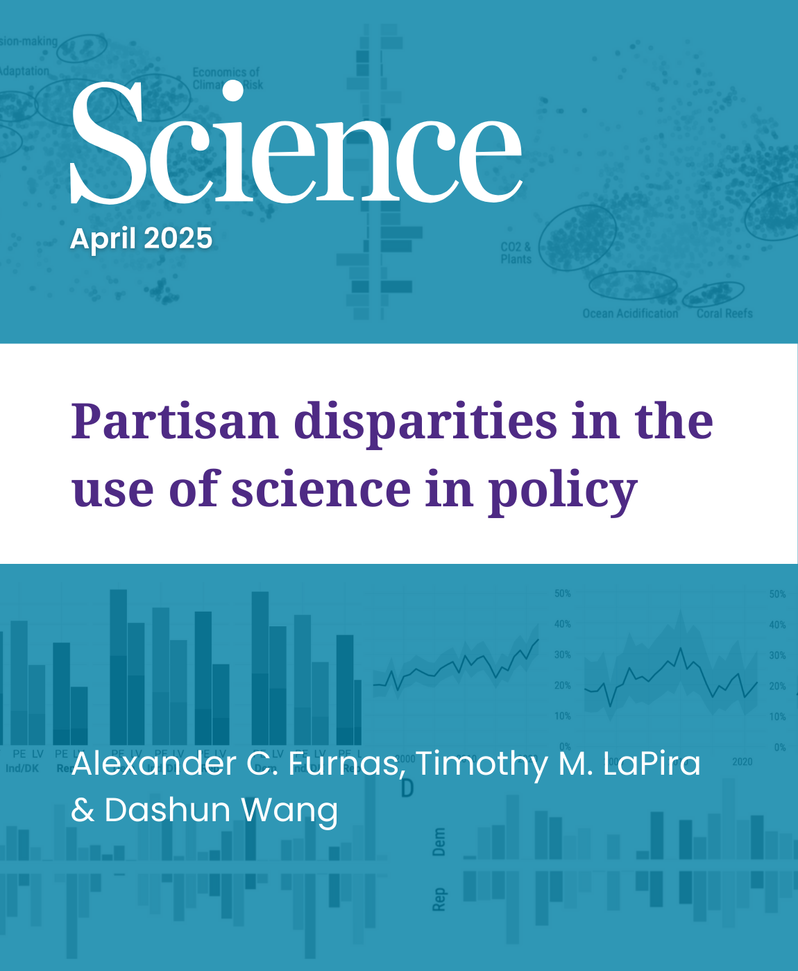 Partisan disparities in the use of science in policy, Research by: AC Furnas, TM LaPira, D Wang