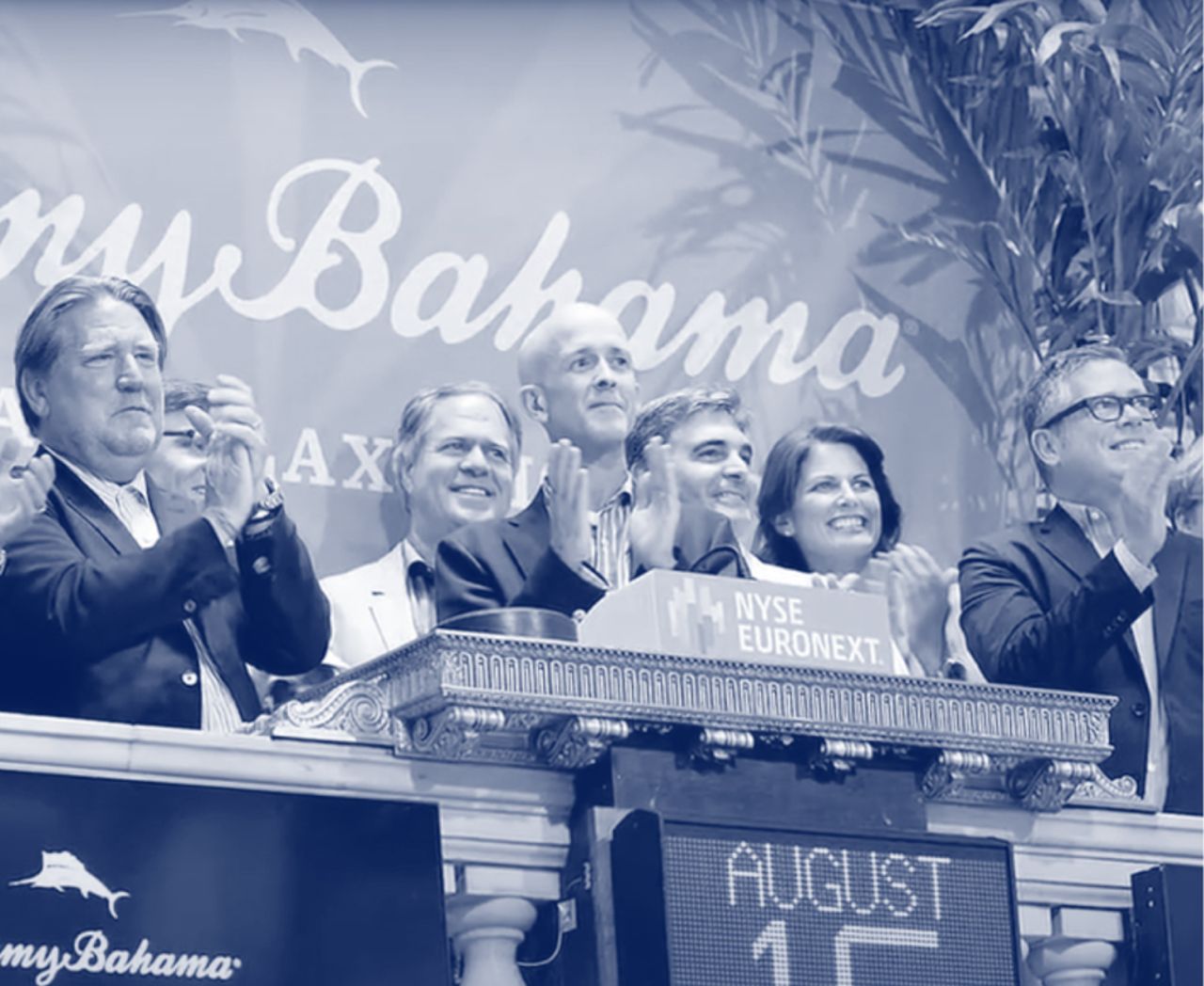 Tommy Bahama at stock exchange