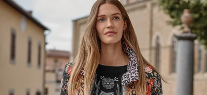 Women looking into distance