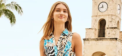 Women smiling at camera