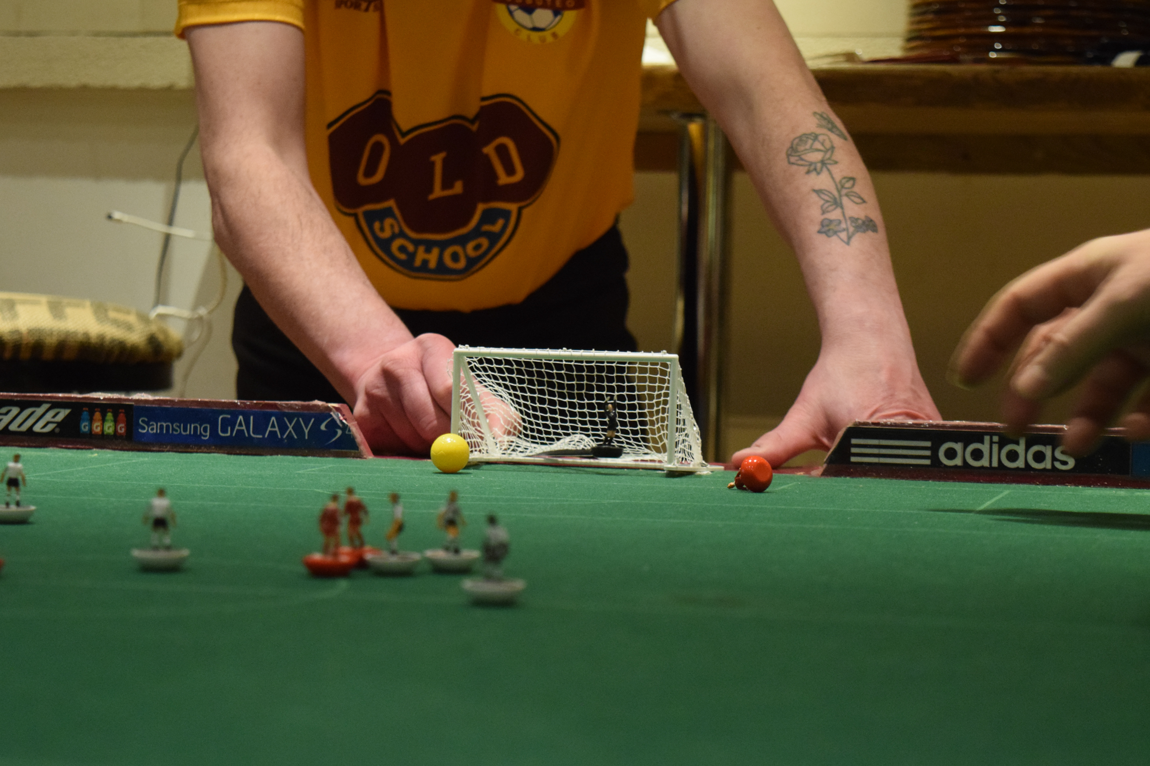 In west London, Subbuteo is alive and flicking