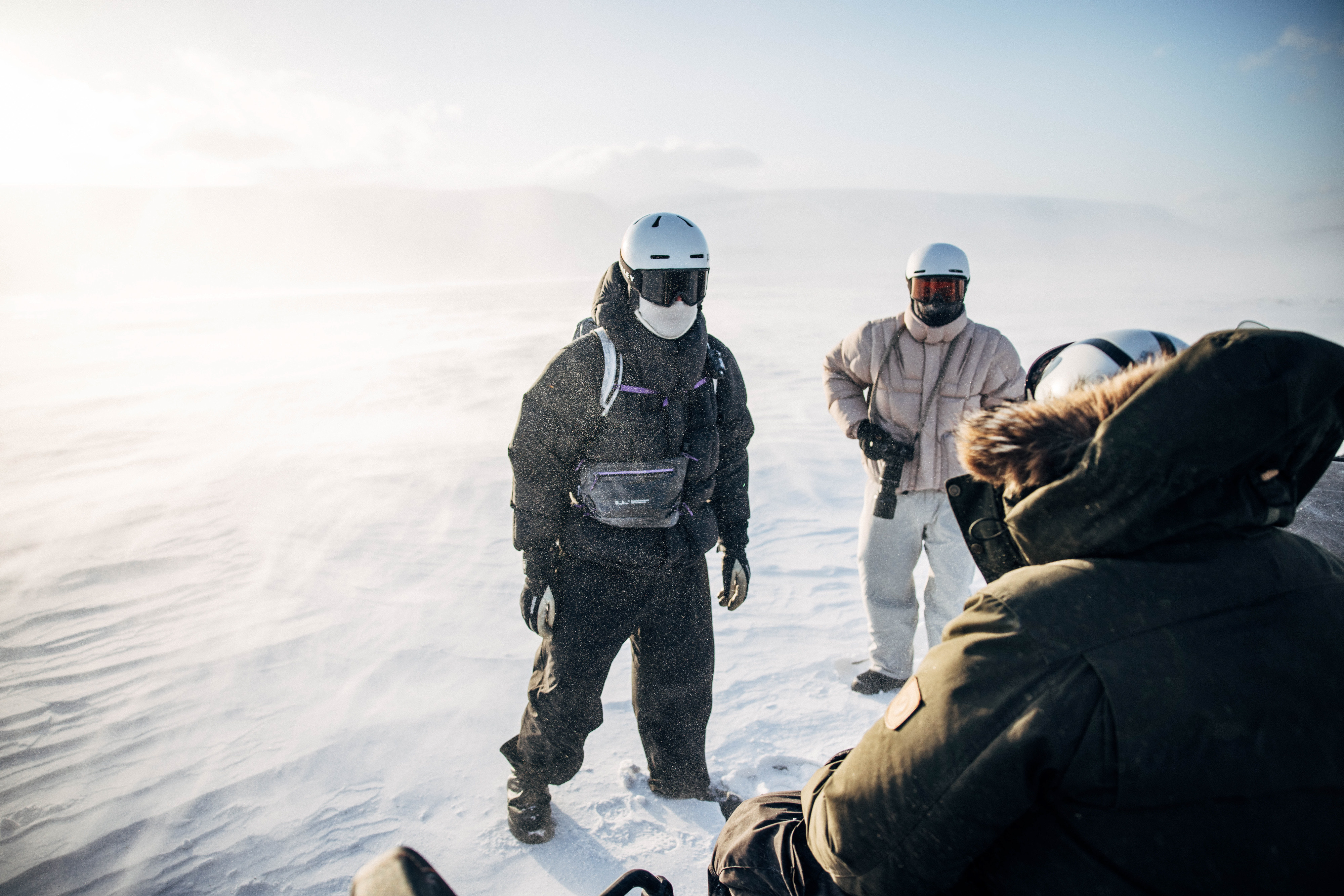 Cold camping in Svalbard, at the edge of the world