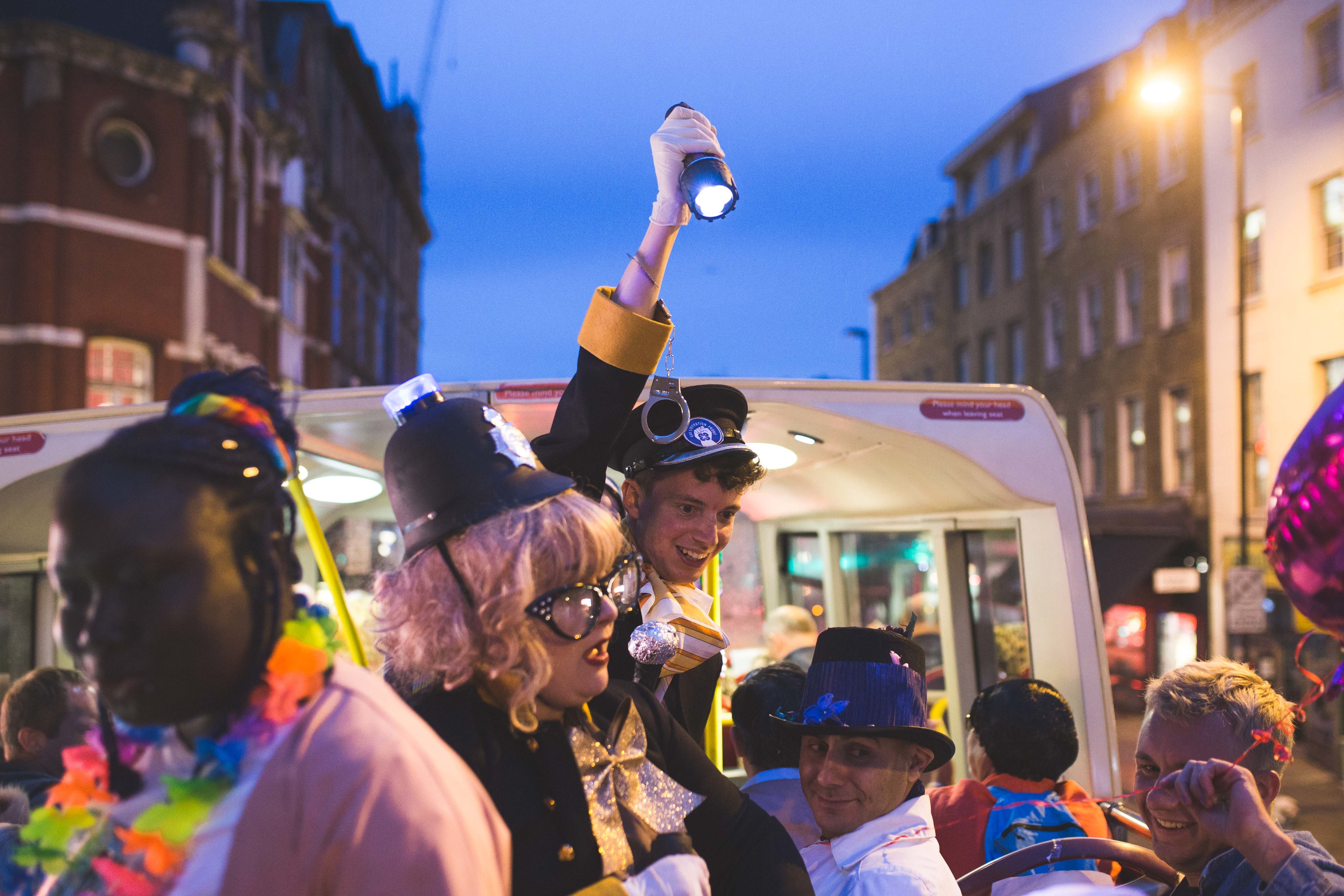 All aboard the Bang Bus London's outrageous, queer late night…