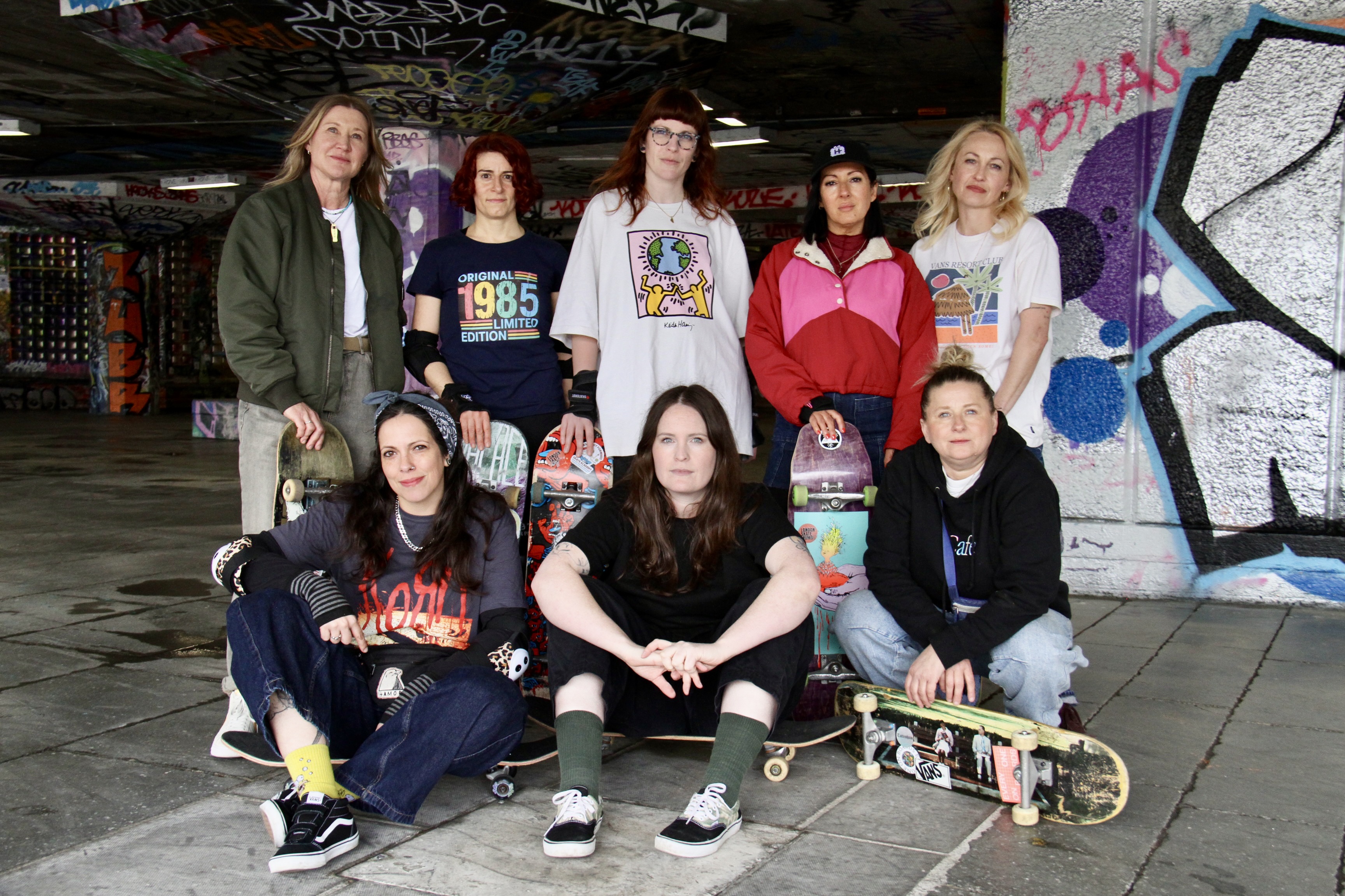 Eating concrete with London Skate Mums