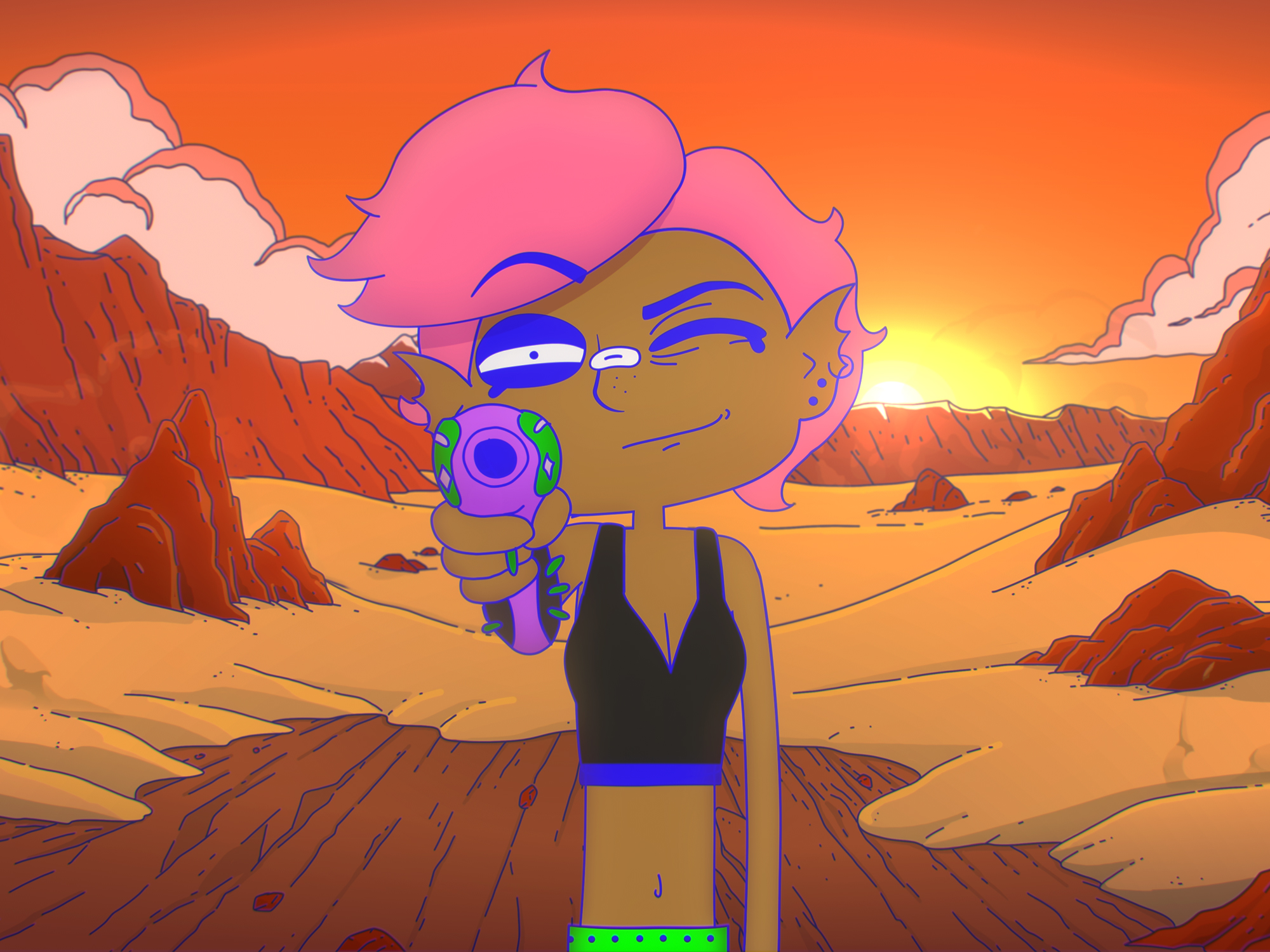 Lesbian Space Princess review – a Sapphic sci-fi…