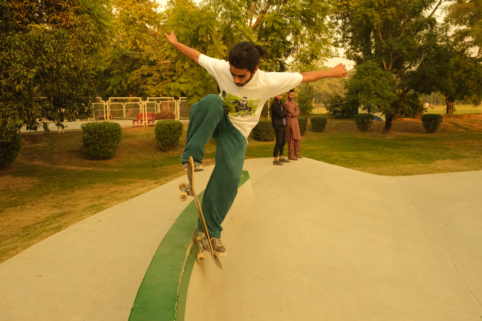 Dropping in at Lahore’s first ever public skatepark