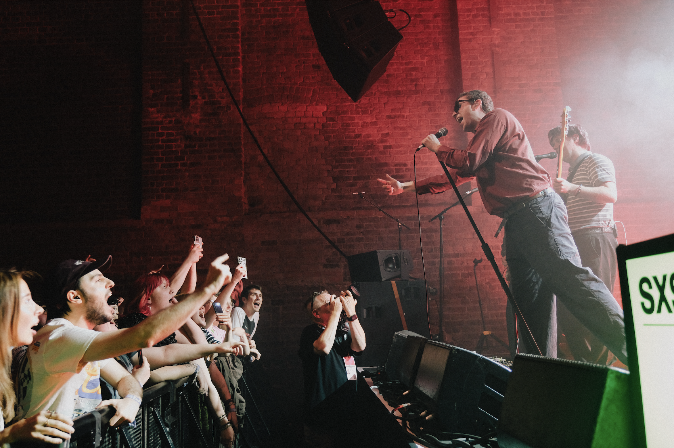Huck's SXSW gig was a sweat-soaked rager