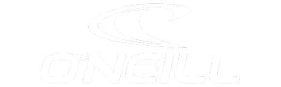 Black and white O'Neill logo in a bold, stylised font against a black background.