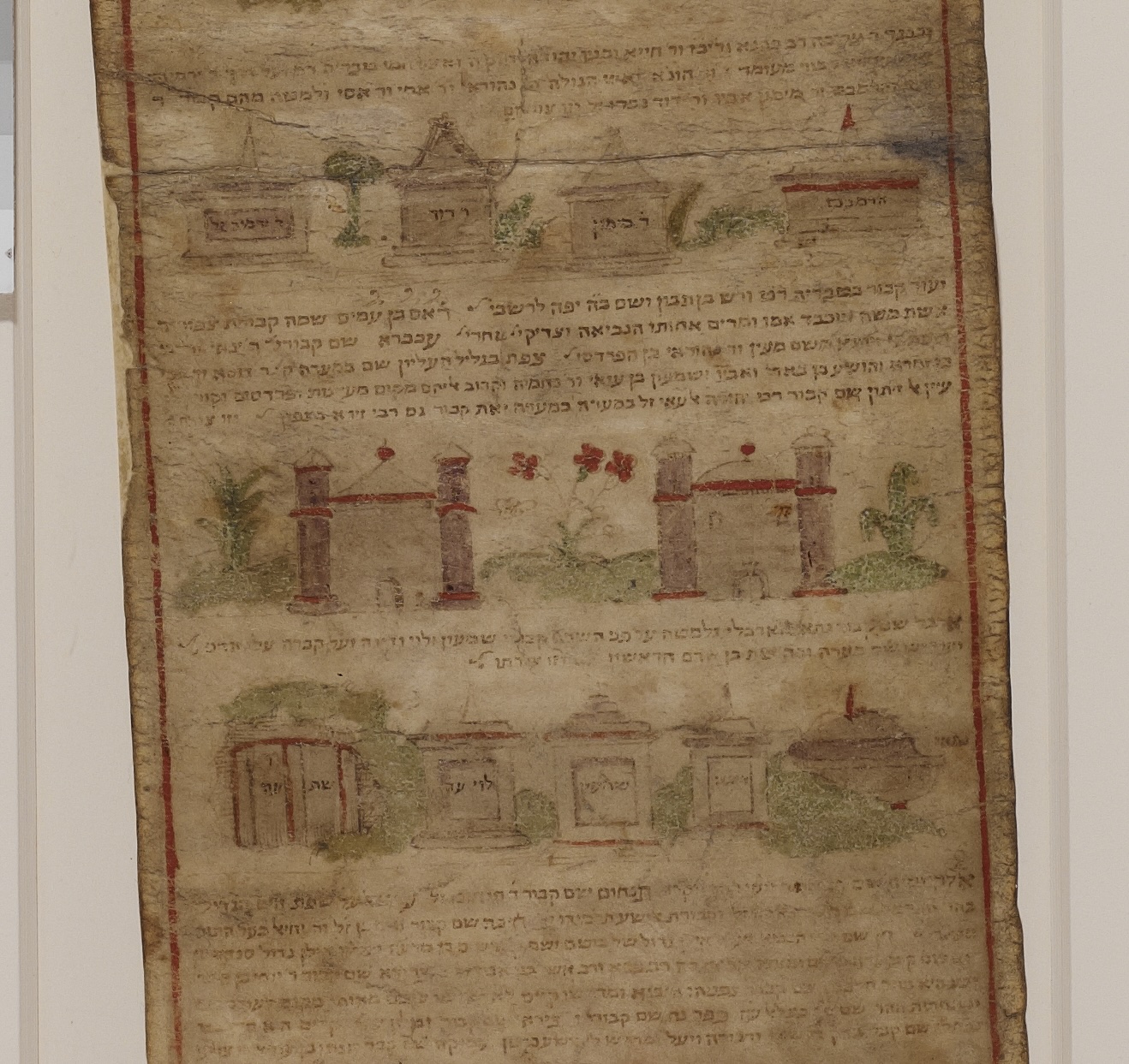 The tombs of Maimonides and Nachmanides