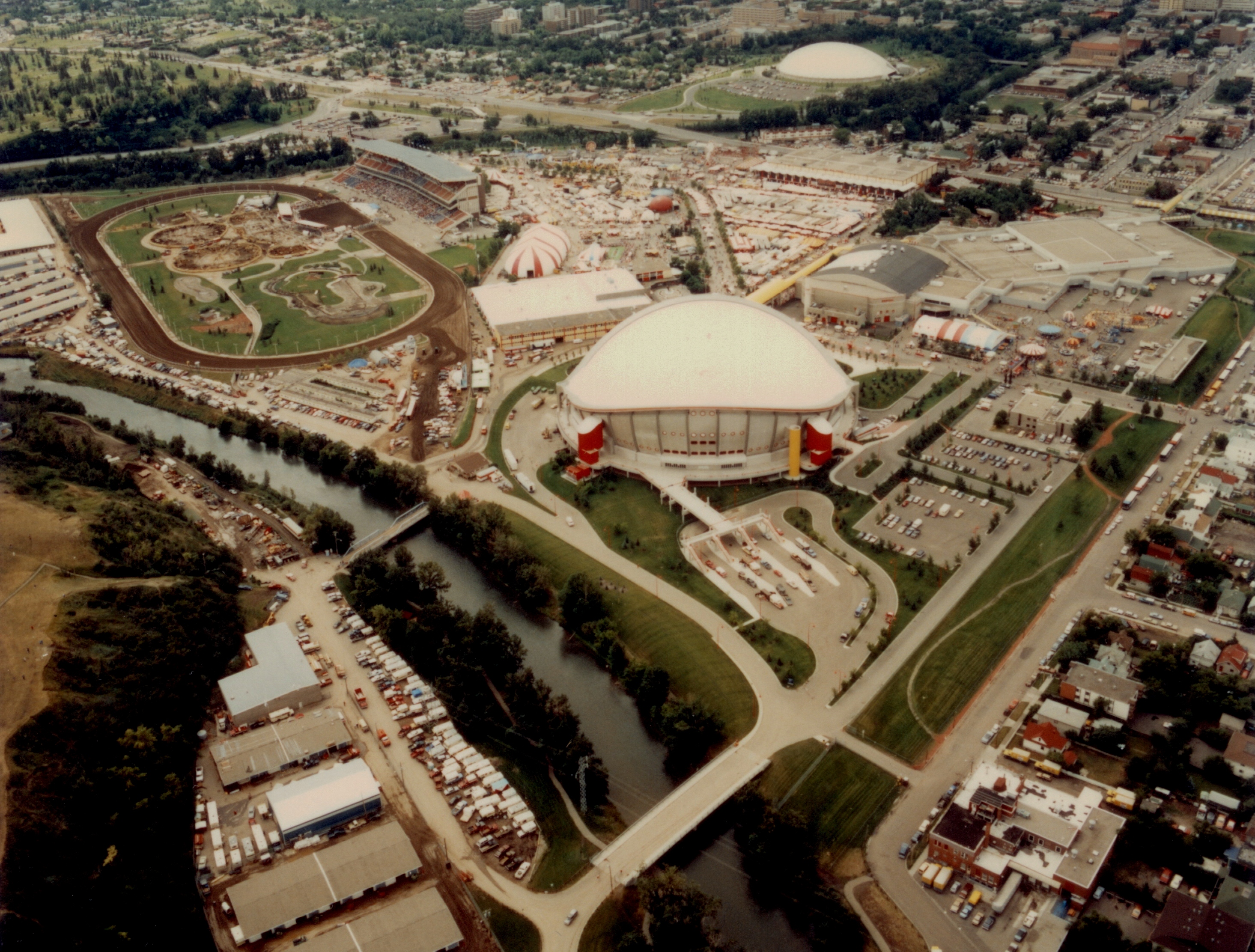 1987 Aerial Stampede Park