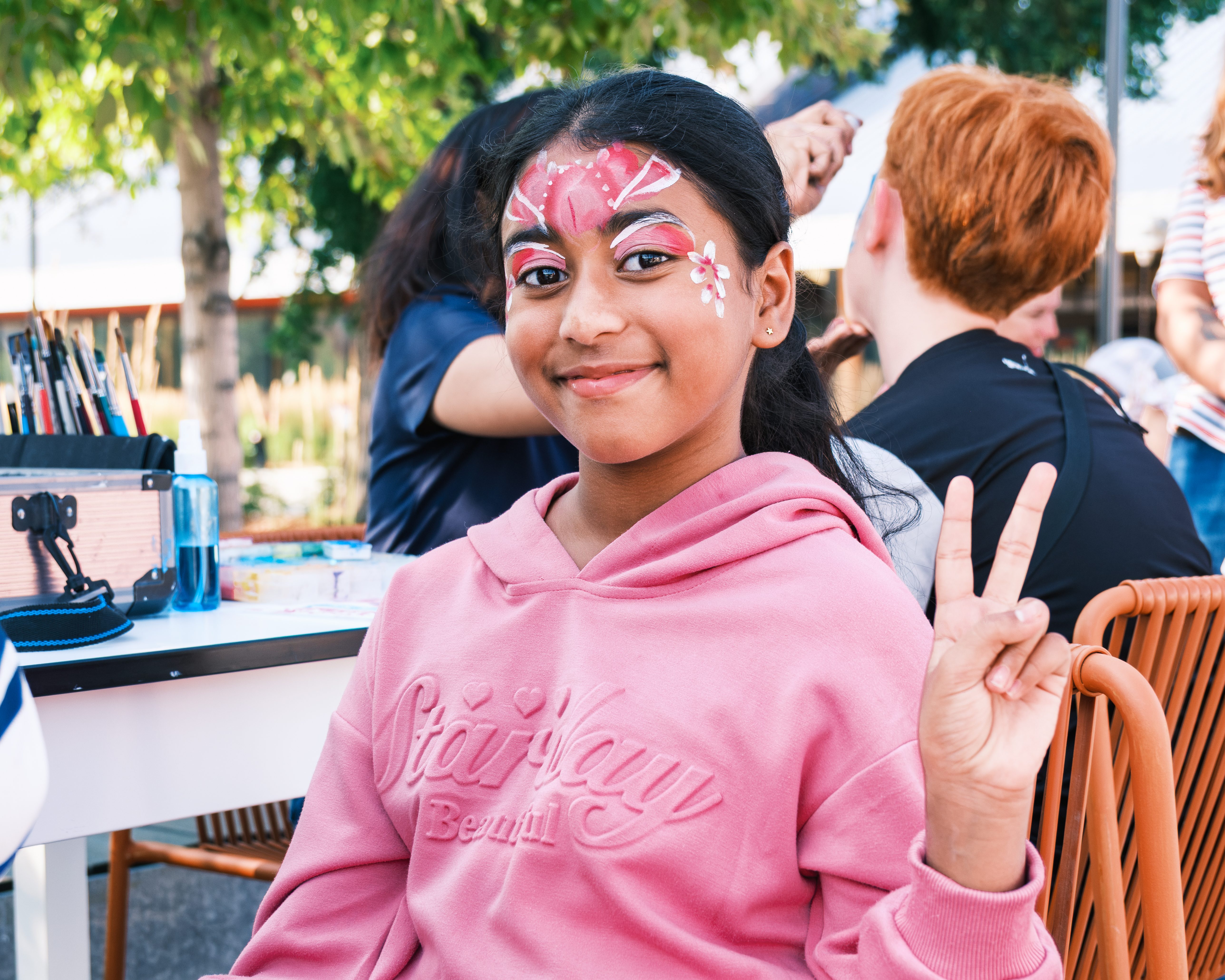 9 Face Painting Barbie Film Night SAM Centre FULL Photos By MATTWALLACECITIZENBLITZ 5