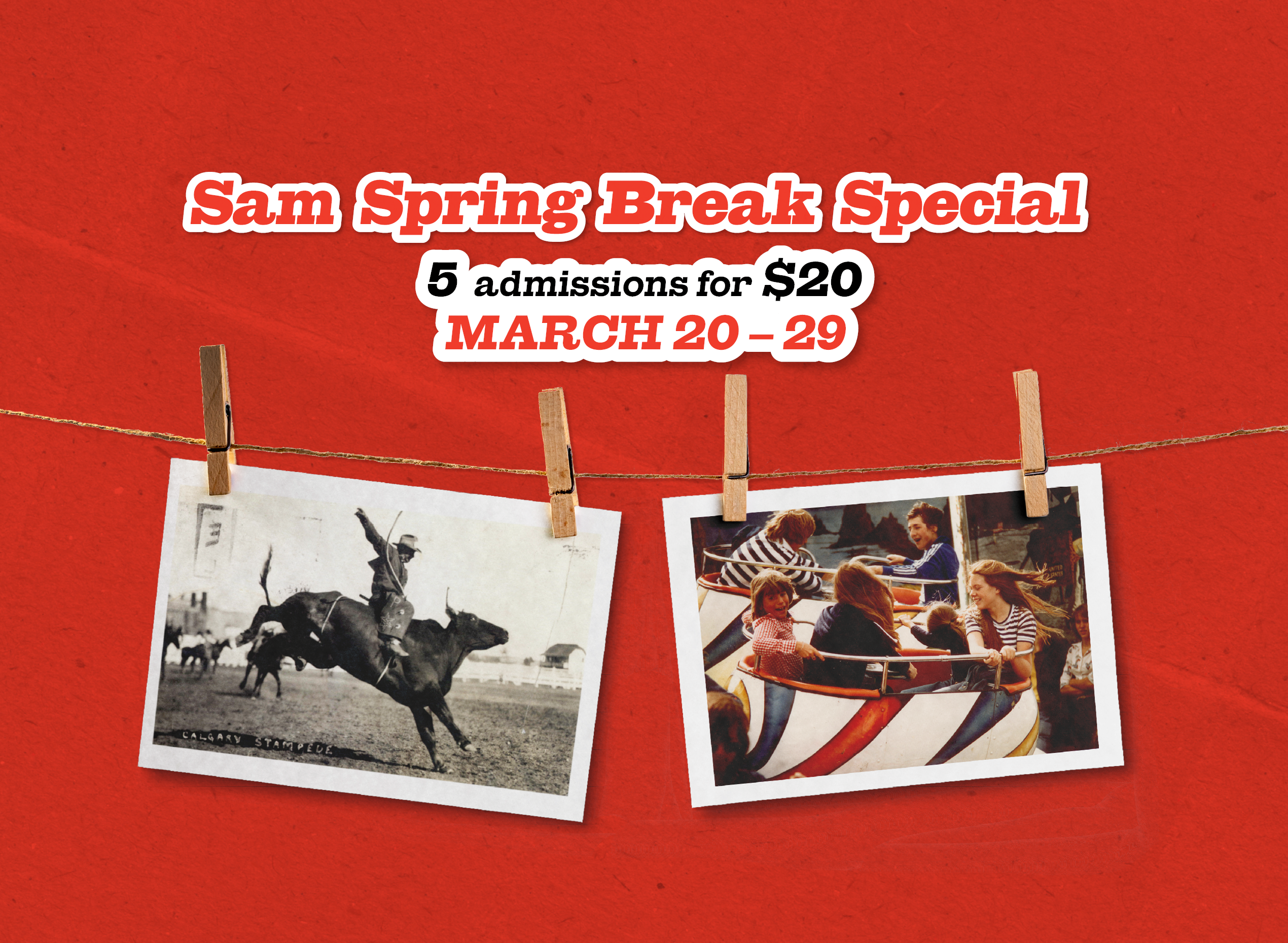Sam Centre Spring Break Special Webcard 260317 r1