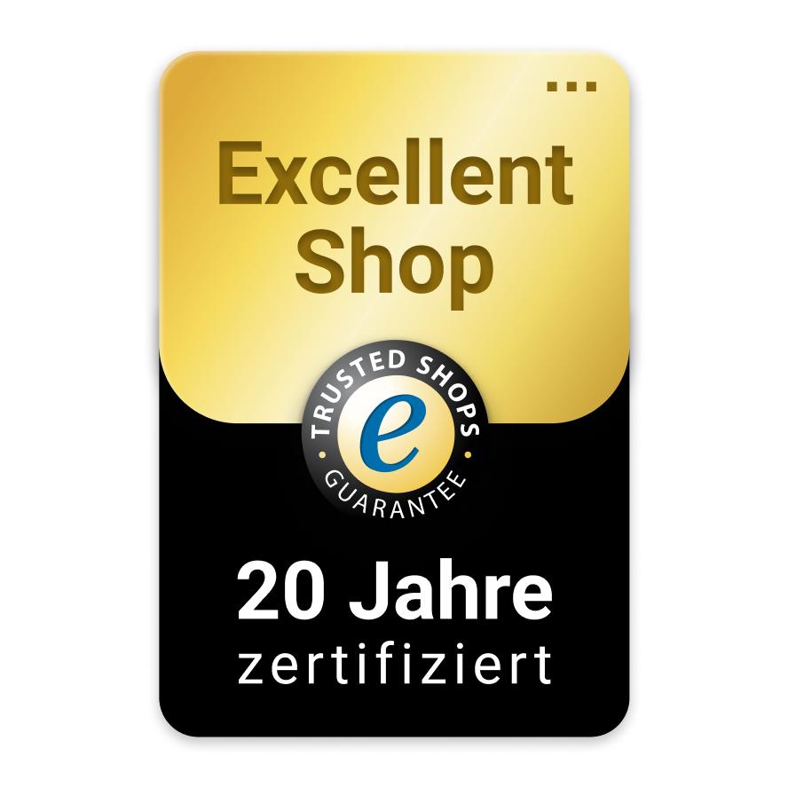 Excellent Shop Award - 20 Jahre