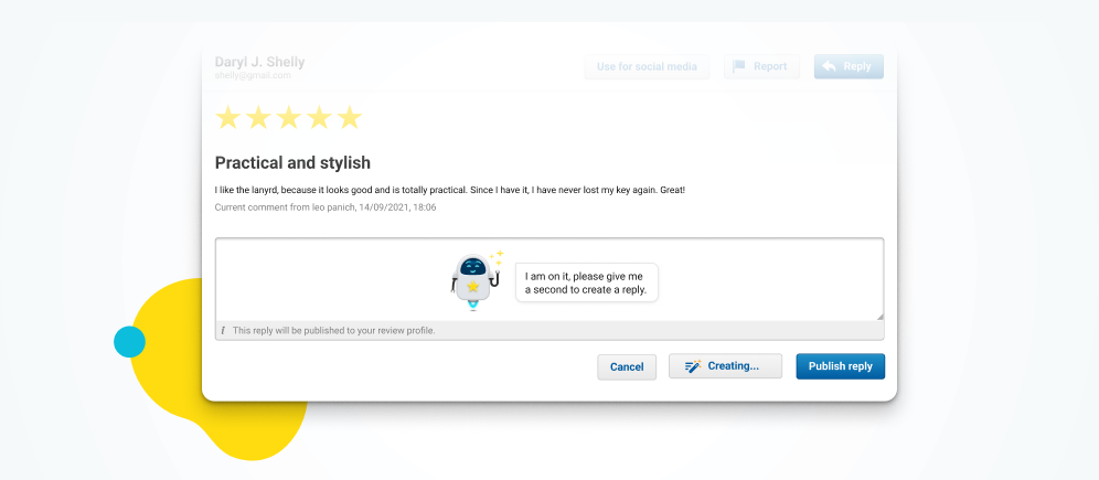 Smart Review Header
