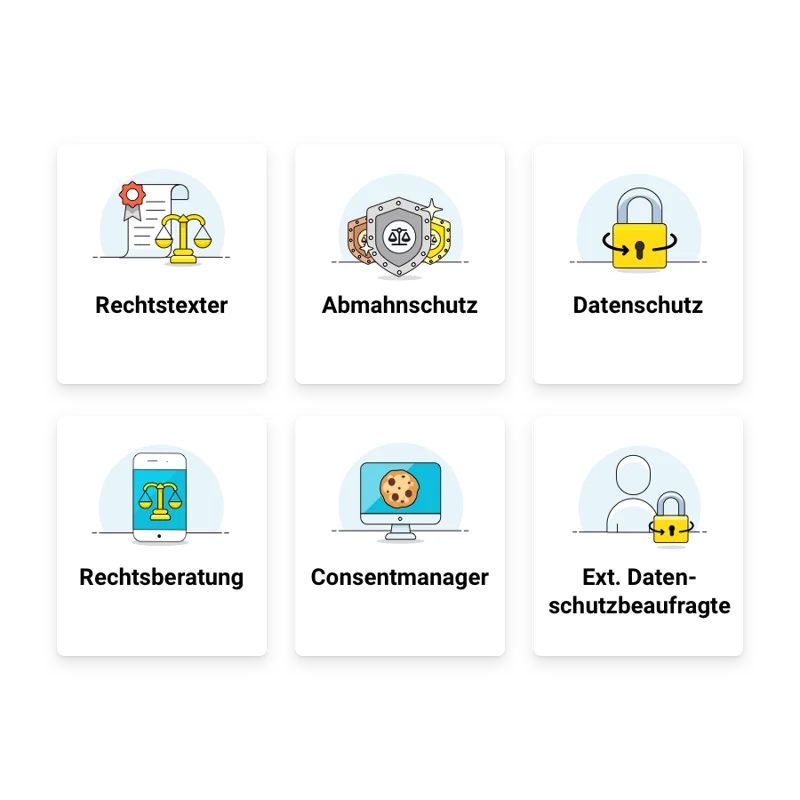 Trusted Shops Legal Services Produktübersicht Trusted Shops Legal Services Produktübersicht