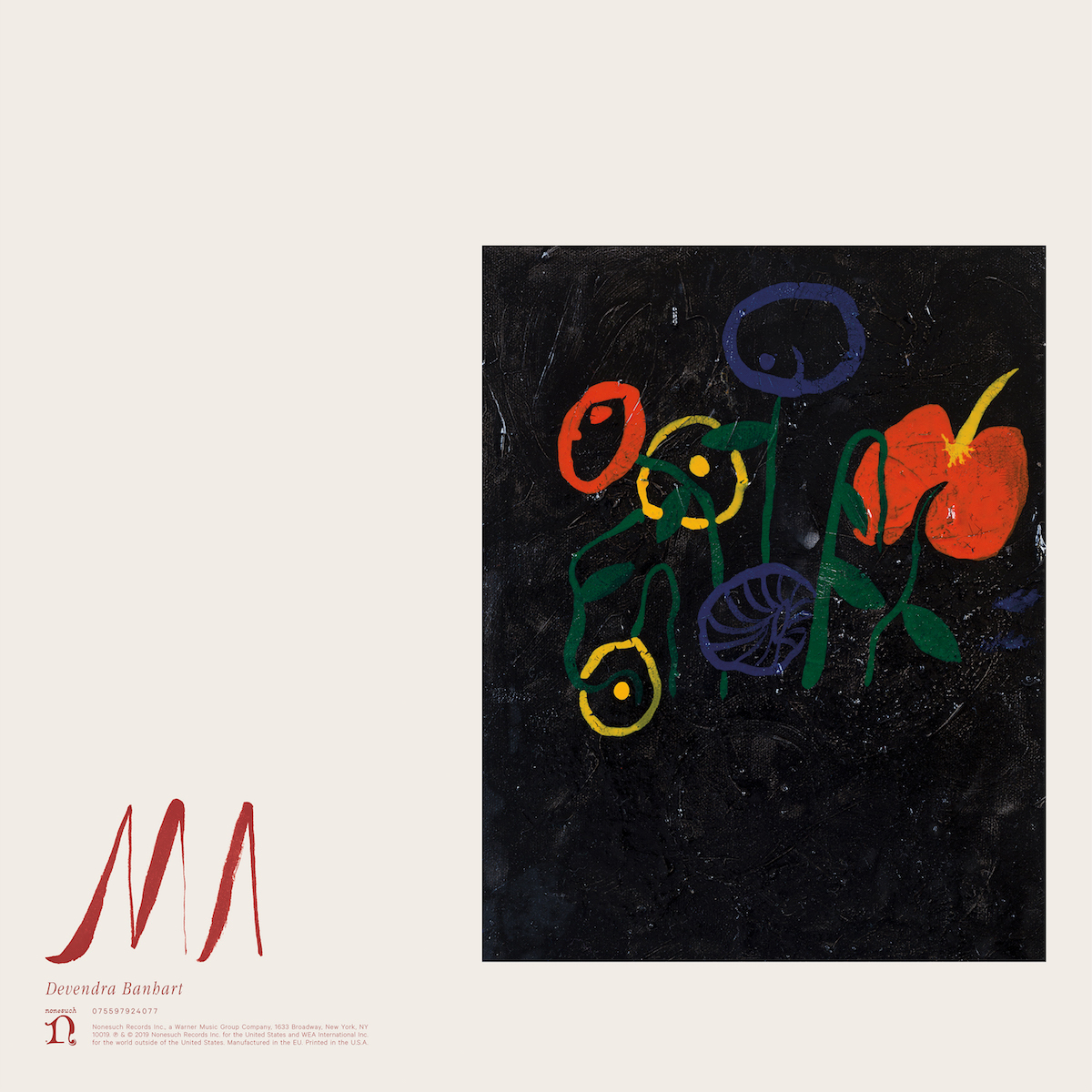Devendra Banhart MA album artwork cover