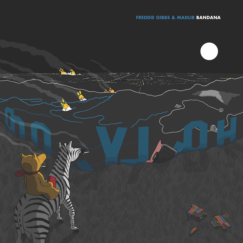 Freddie Gibbs Madlib Bandana album art