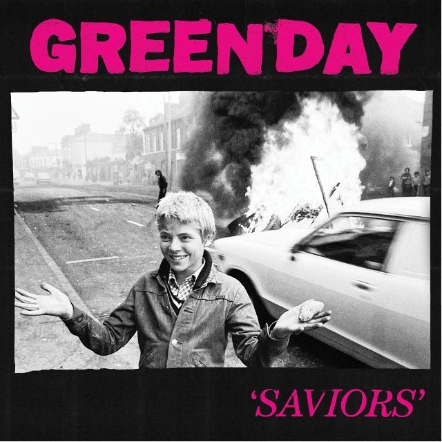 Green Day Saviors cover