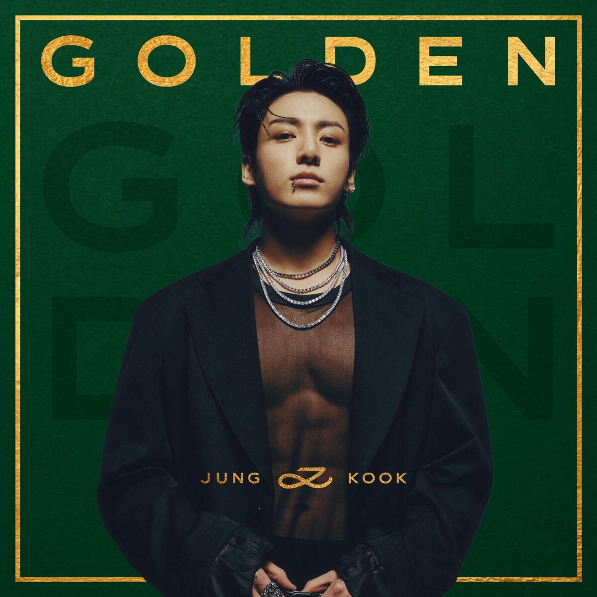 Jung Kook GOLDEN Album Artwork
