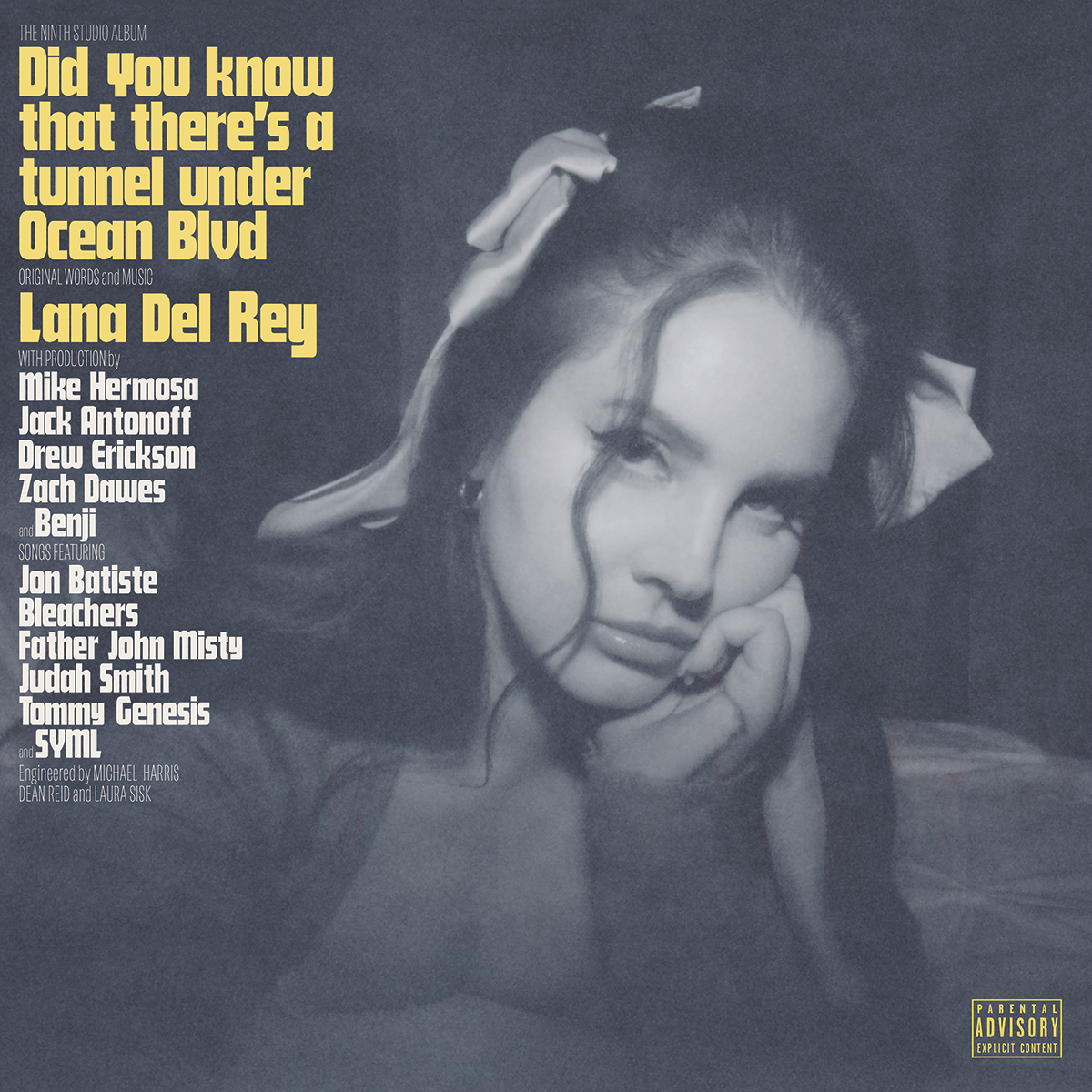 Lana Del Rey - Did You Know That There's a Tunnel Under Ocean Blvd - Album Artwork