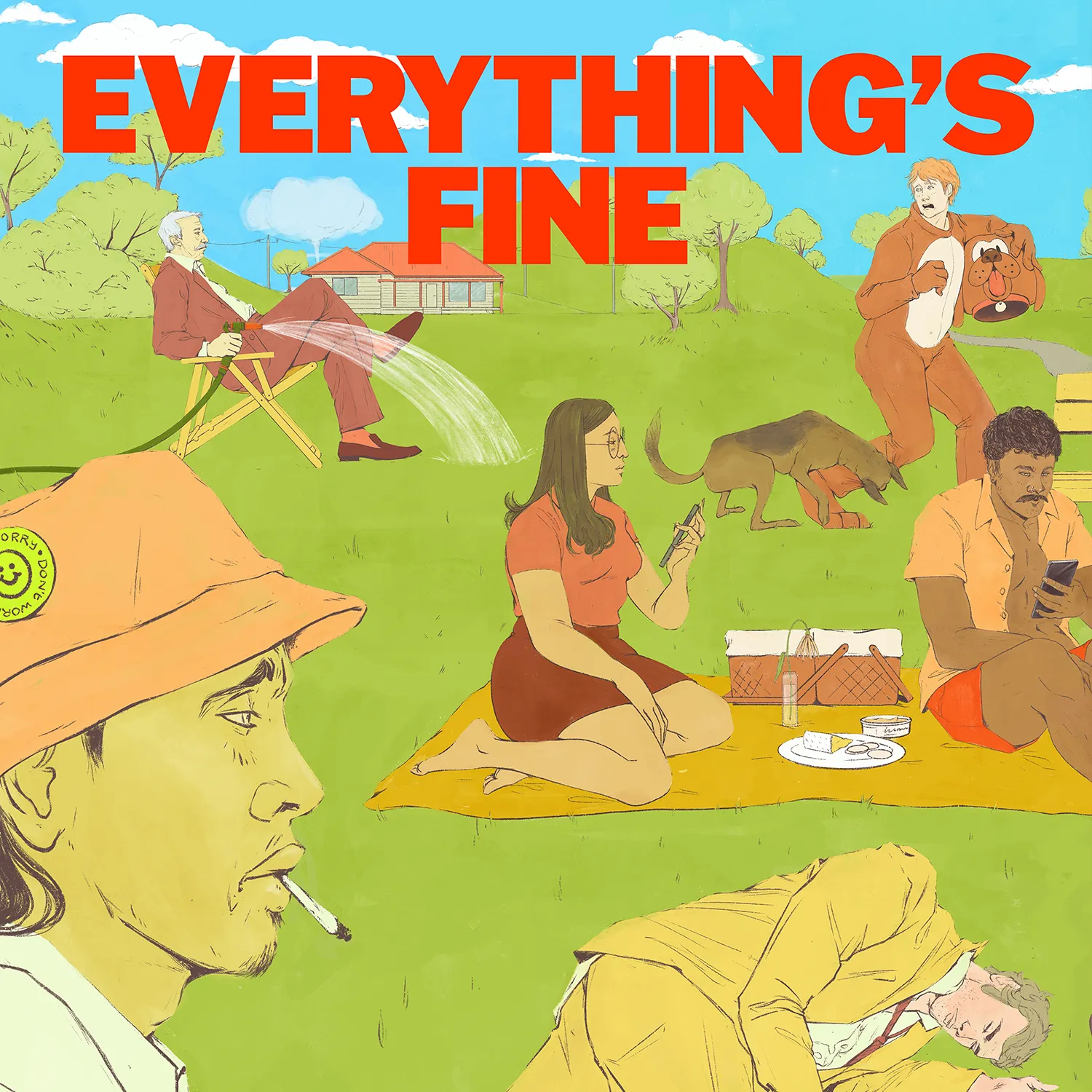 Matt Corby Everythings Fine Album Artwork