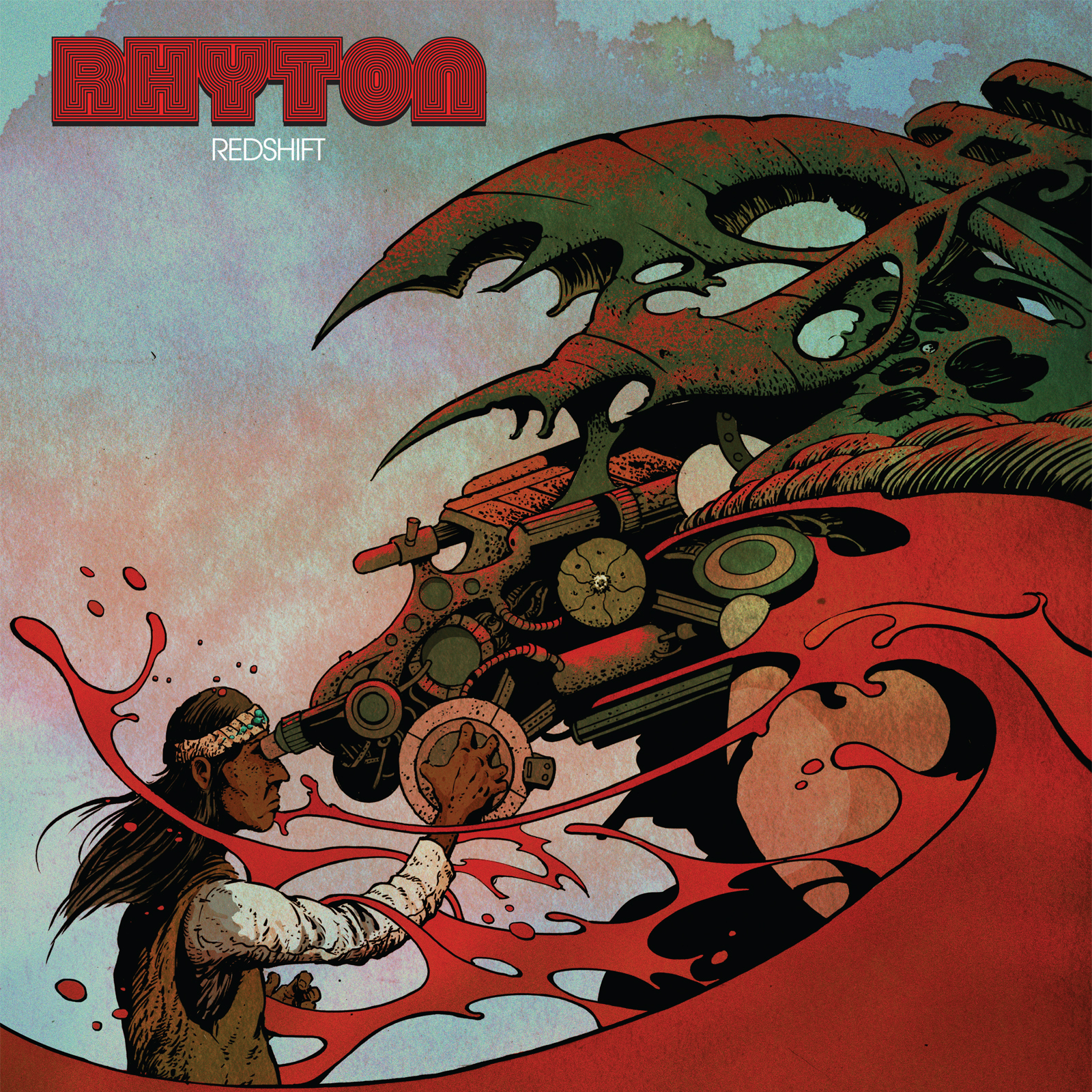 Rhyton Redshift