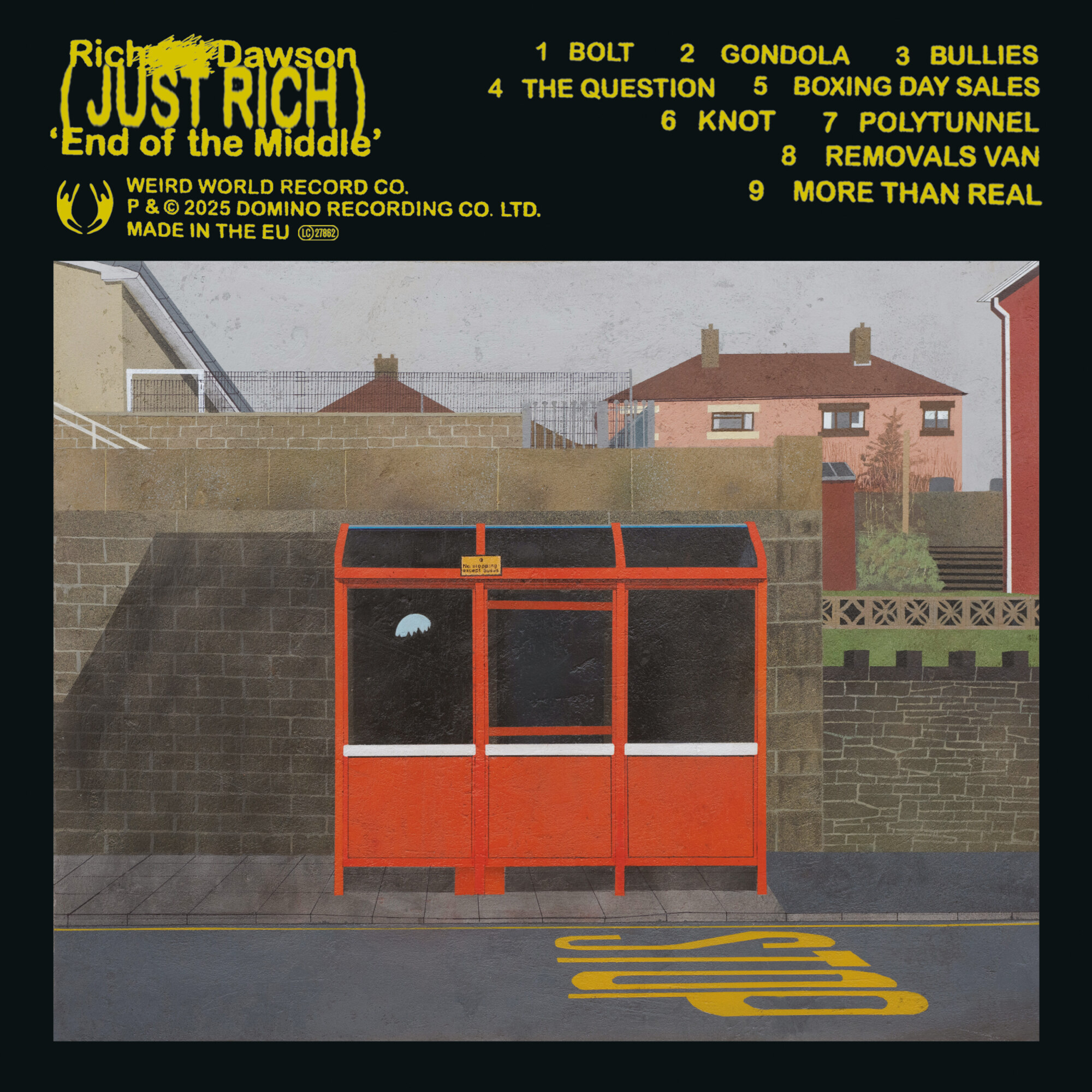 Richard Dawson End Of The Middle cover