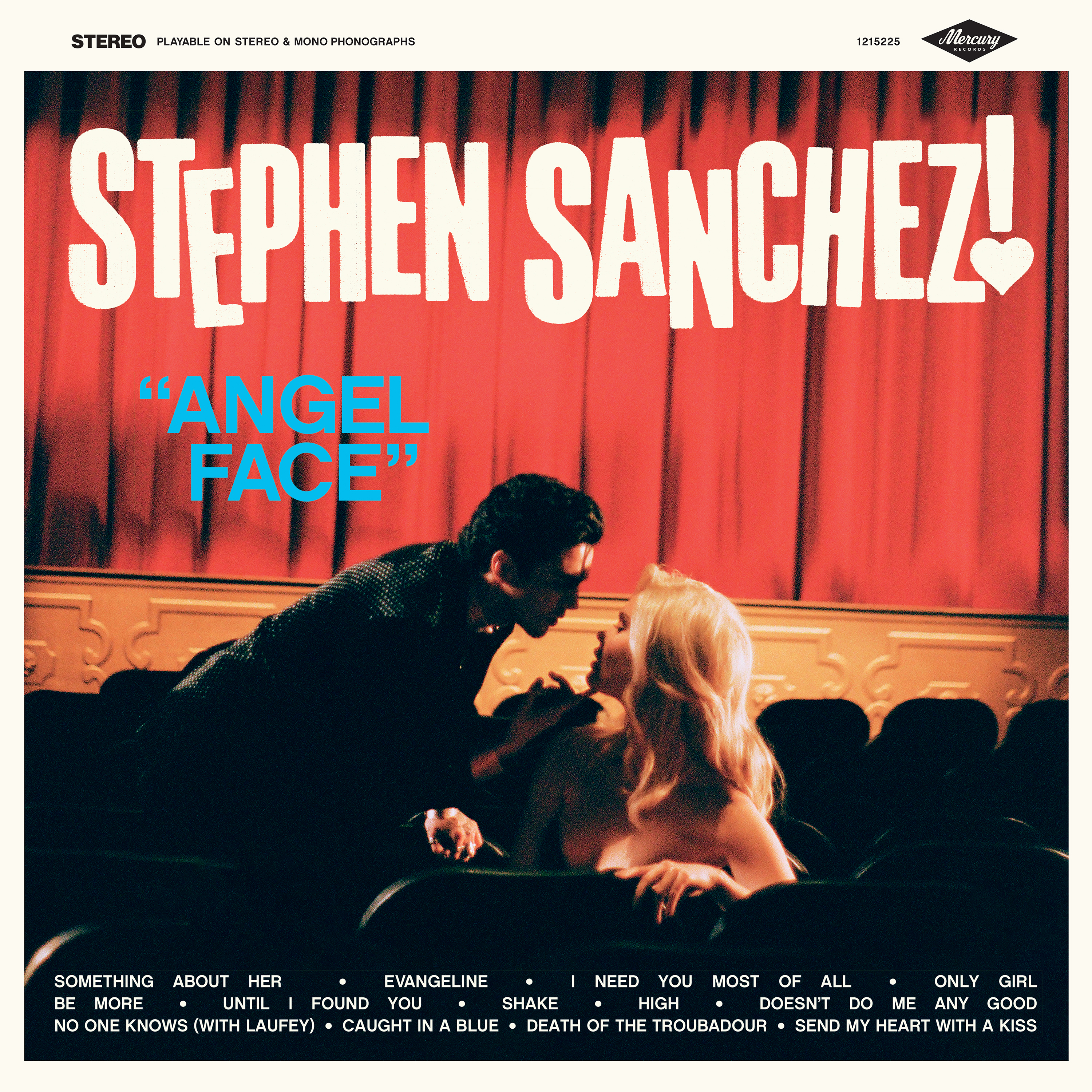 Stephen Sanchez Angel Face cover