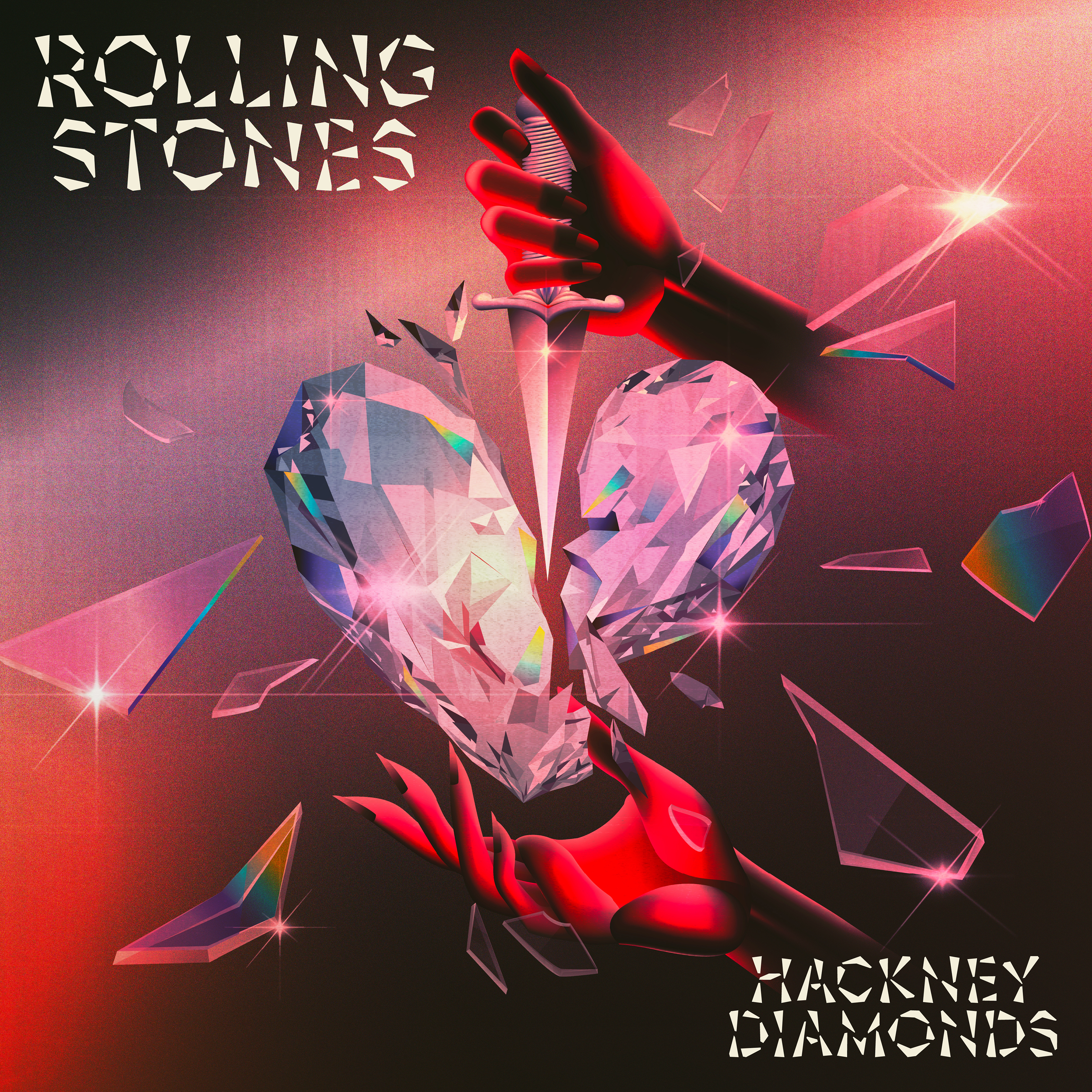 The Rolling Stones Hackney Diamonds cover
