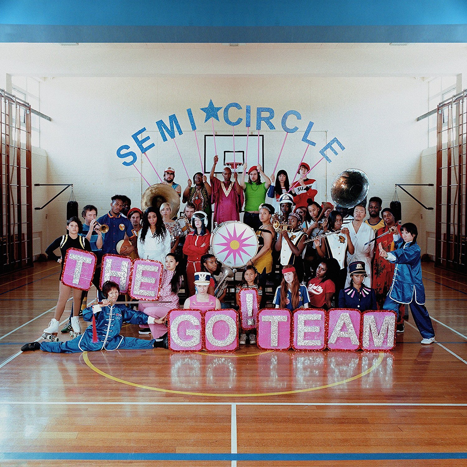 The Go Team Semicircle