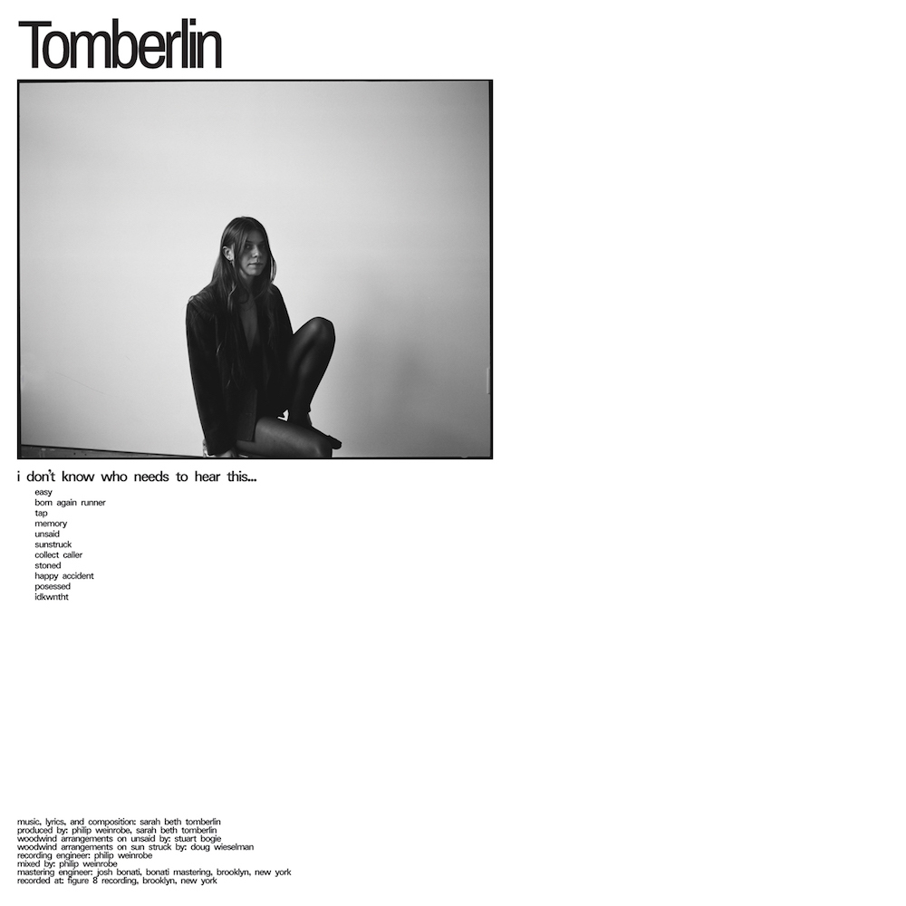 Tomberlin i dont know who needs to hear this Album Art