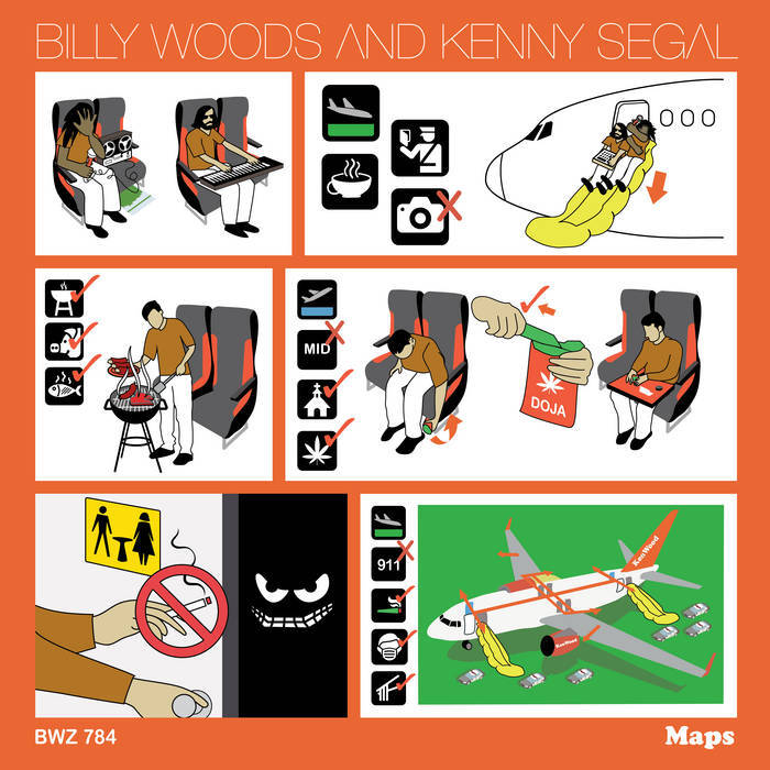 Billy Wood & Kenny Segal - Maps cover