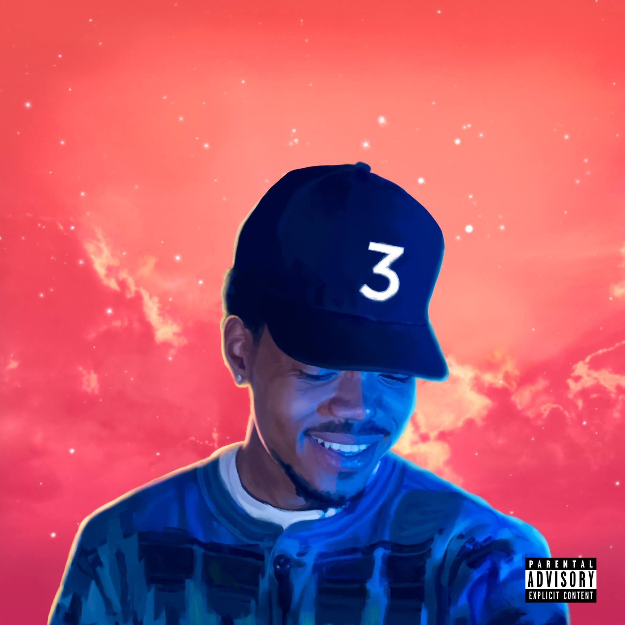 Chance the rapper coloring book art