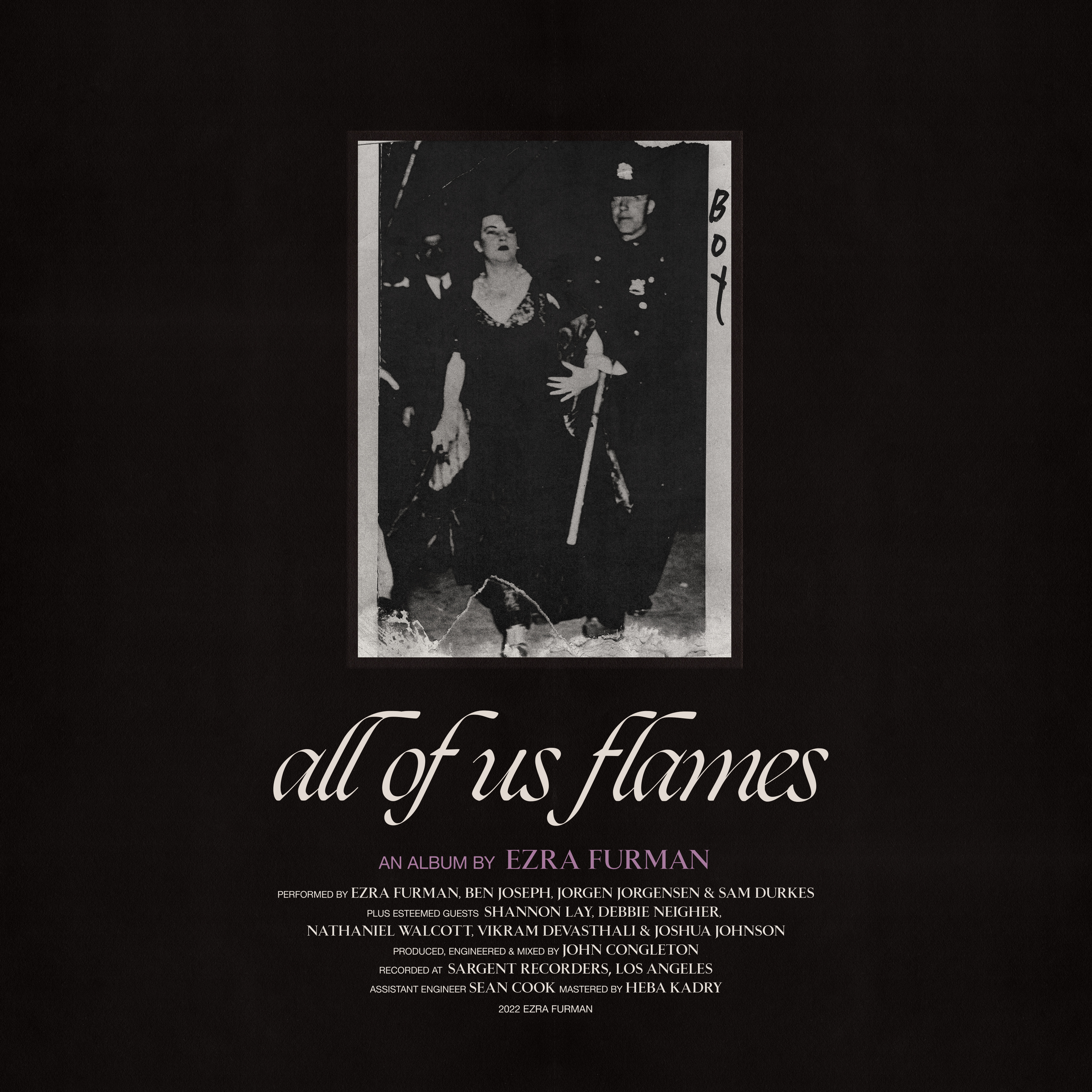 Ezra furman flames art