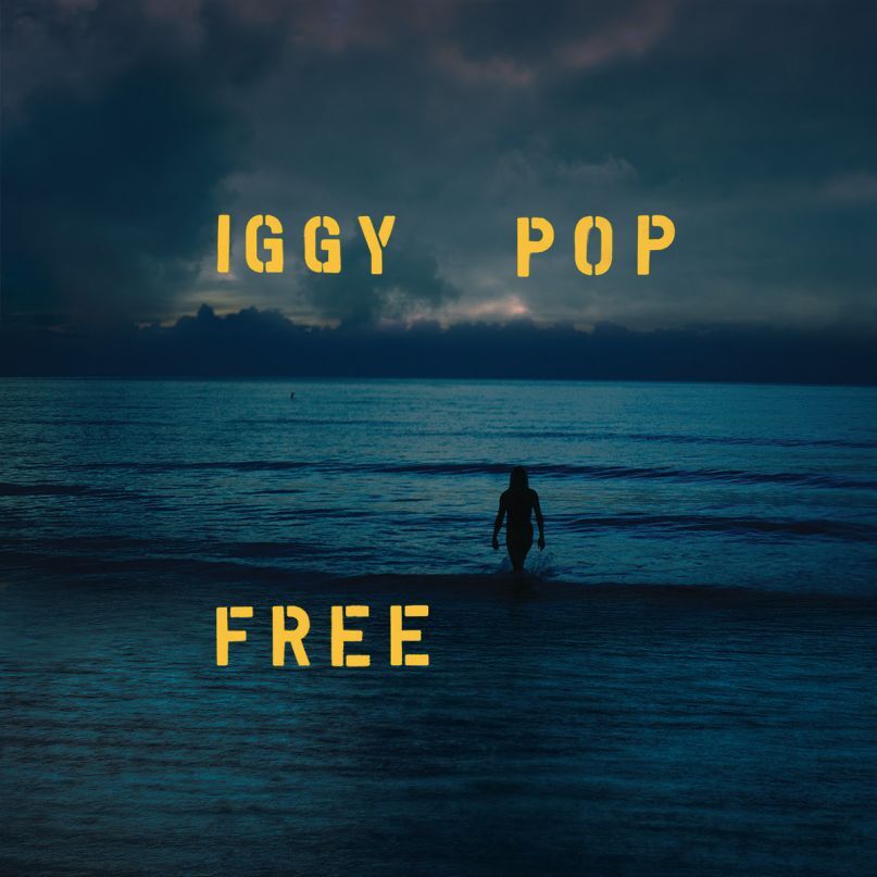 Iggy pop free album cover