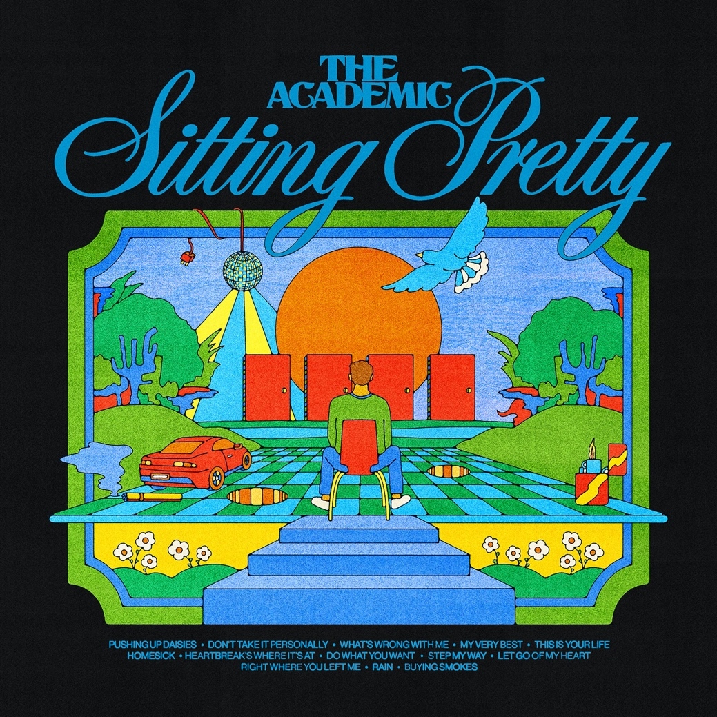 The Academic - Sitting Pretty - Album Artwork