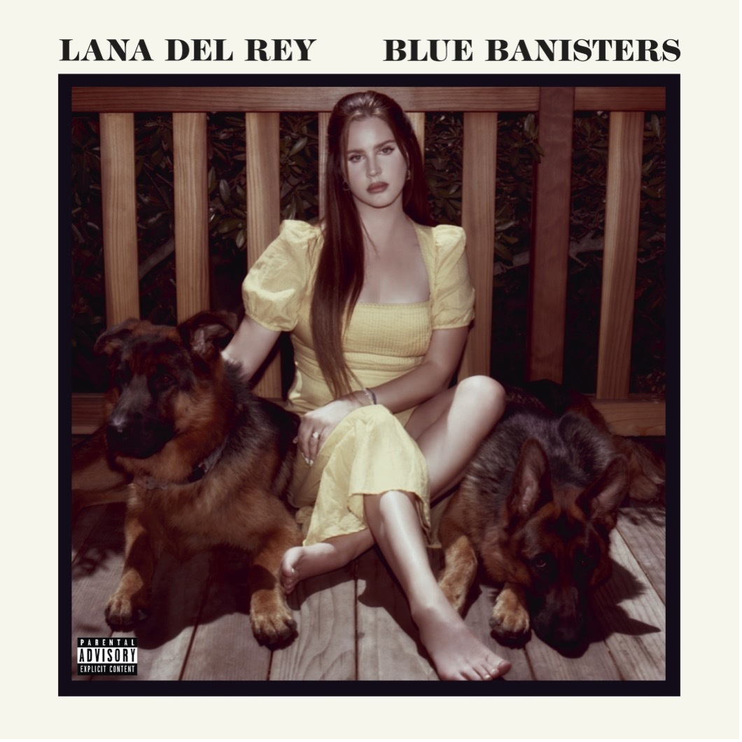 Lana del rey blue banisters art