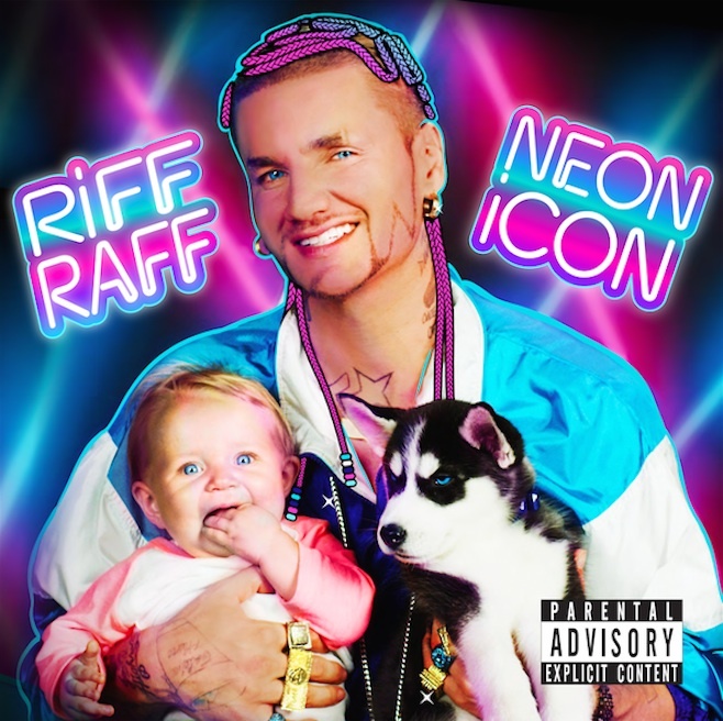 Riff raff neon icon