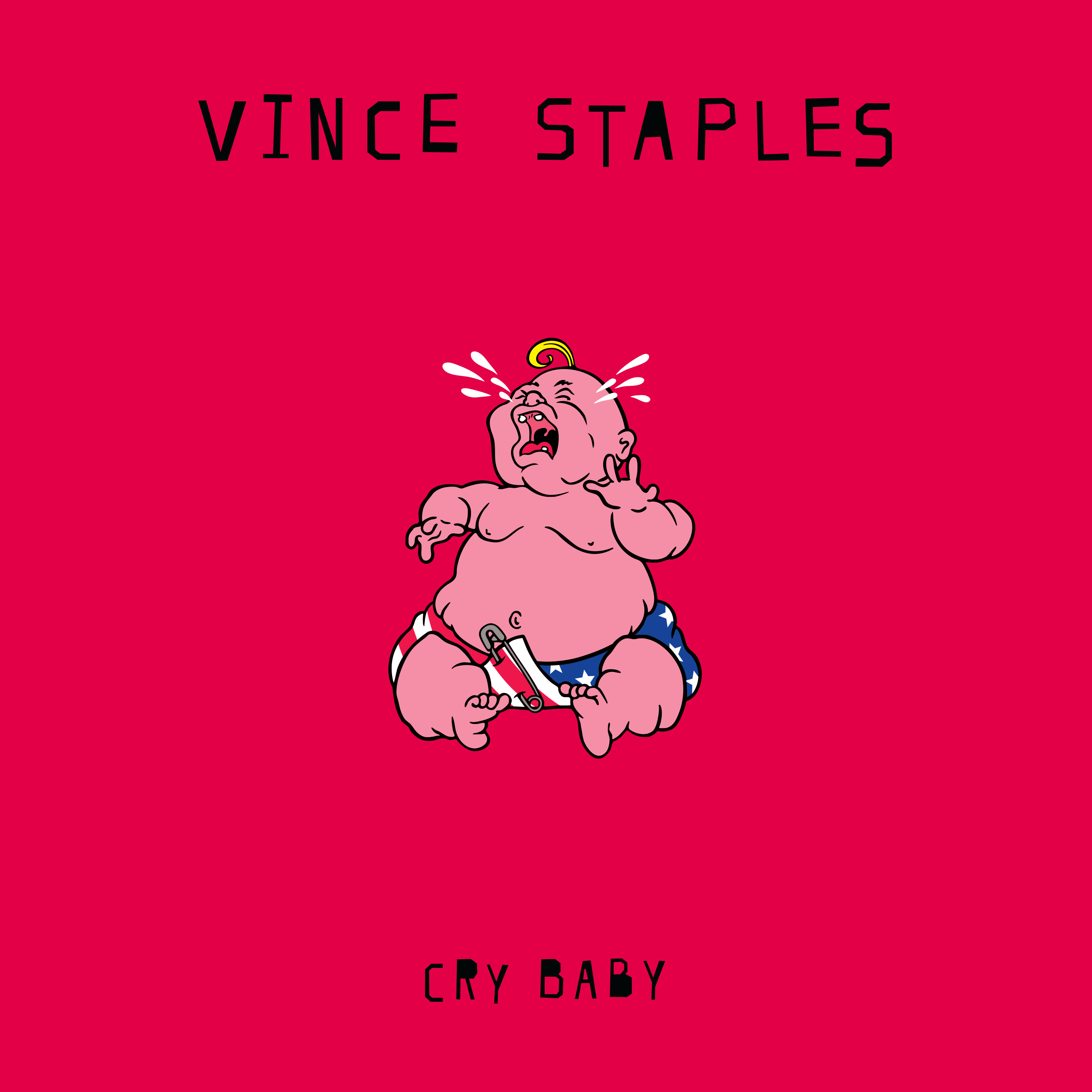 Vince staples cry baby artwork