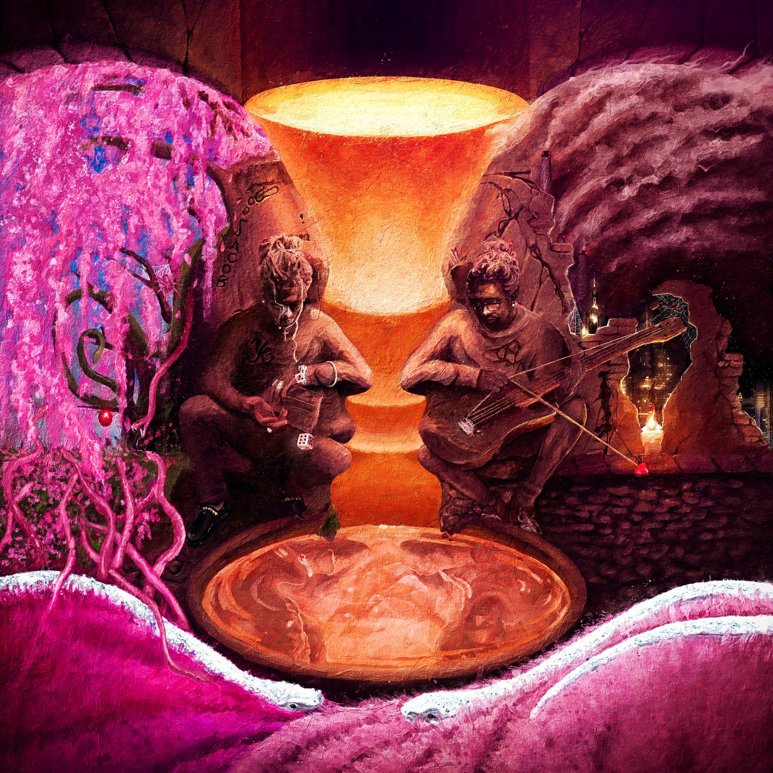 Young thug punk art