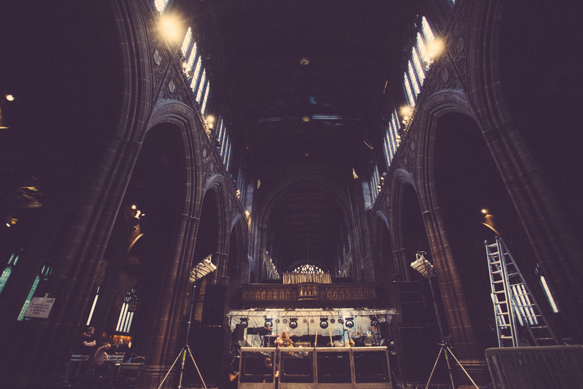 Belle and Sebastian Manchester Cathedral 281014 JW 2