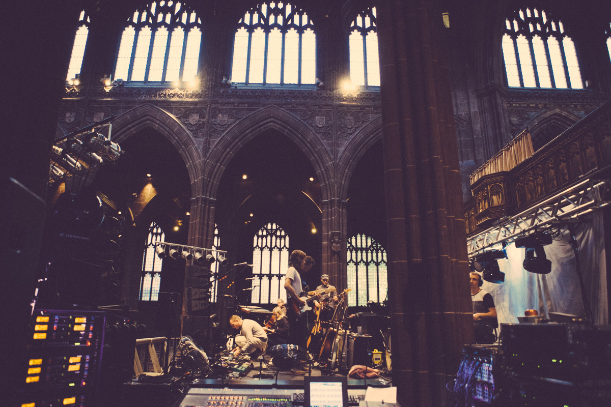 Belle and Sebastian Manchester Cathedral 281014 JW 3