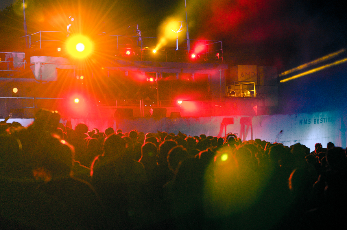 The Shipwreck of HMS Bestival 060914 Bestival 2014 by Howard Melnyczuk