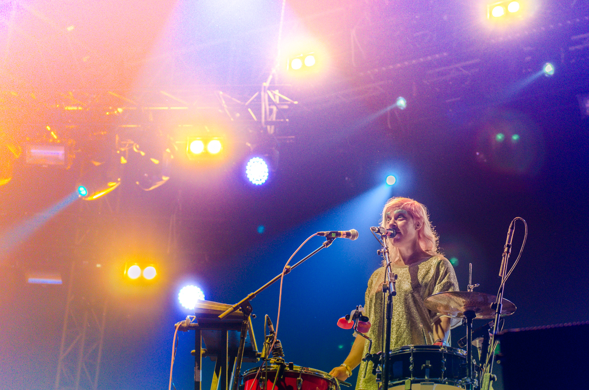 Tune Yards 050914 Bestival 2014 by Howard Melnyczuk