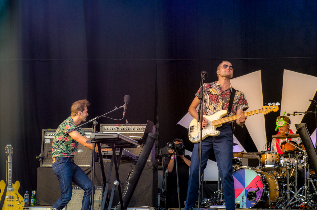 Wild Beasts 060914 Bestival 2014 by Howard Melnyczuk
