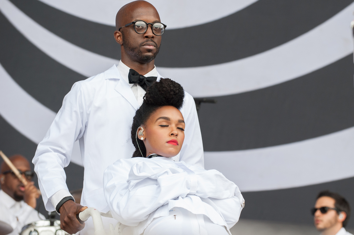 Janelle Monae Bonnaroo 130614