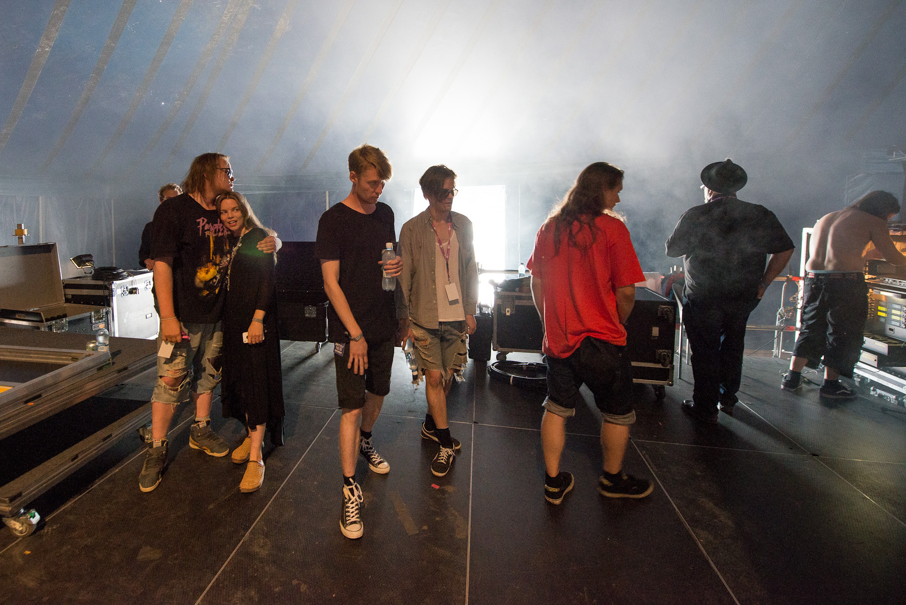 01 Siinai backstage Flow Festival 2014 Sebastien Dehesdin