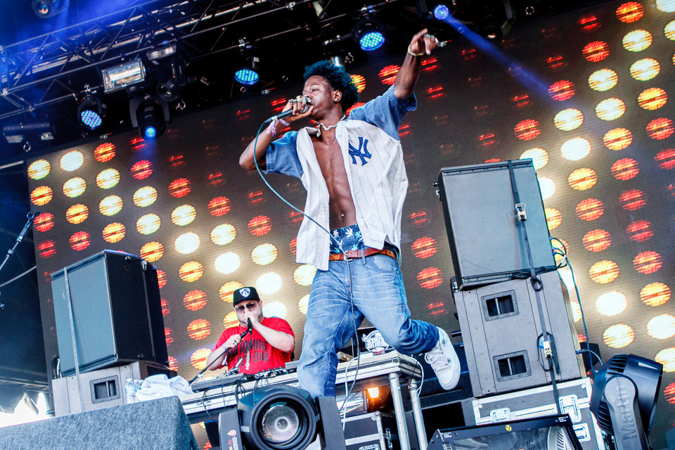 Lovebox Saturday Victoria Park 180714 Wunmi Onibudo Joey Bada