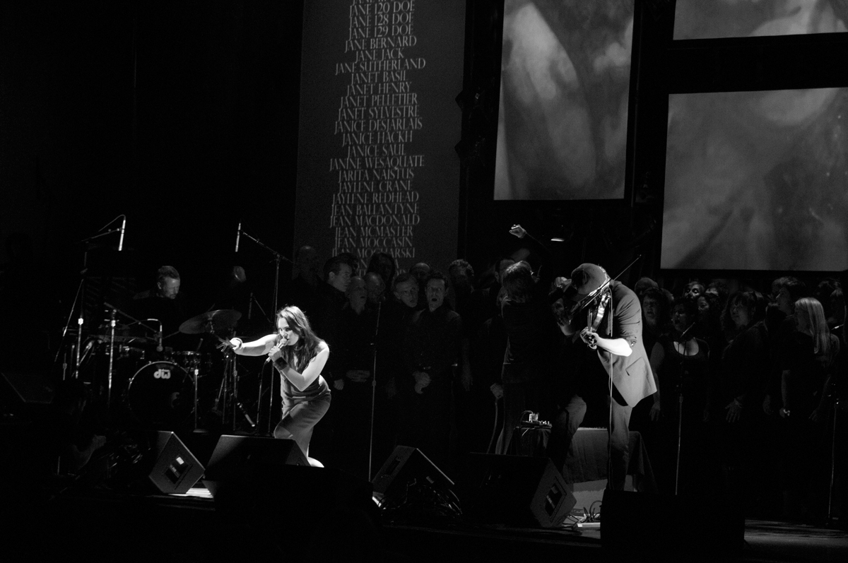 Polaris Tanya Tagaq and The Element Choir
