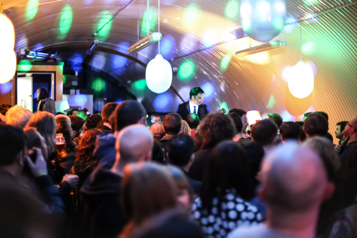 Packed out for Thomas Truax Sounds From The Other City 2014